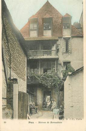 CPA FRANCE  64 "Pau, maison de Bernadotte"