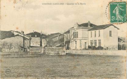 / CPA FRANCE 01 "Chateau Gaillard, quartier de la mairie"