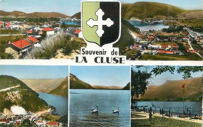 / CPSM FRANCE 01 "Souvenir de la Cluse"