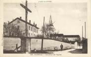 01 Ain / CPA FRANCE 01 "Dagneux, carrefour de l'église"