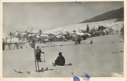 / CPSM FRANCE 01 "Giron, station des sports d'hiver"