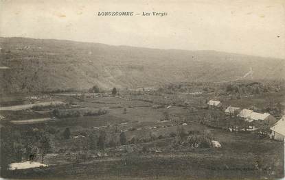 / CPA FRANCE 01 "Longecombe, les Vergis"