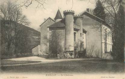 / CPA FRANCE 01 "Maillat, le château"