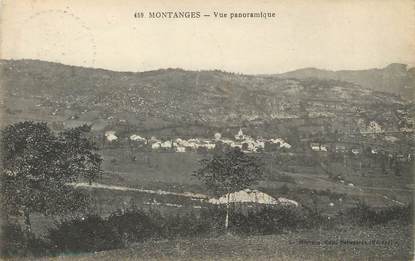 / CPA FRANCE 01 "Montanges, vue panoramique"