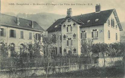 CPA FRANCE 38 "Saint Martin d'Uriage, la villa des Tilleuls"