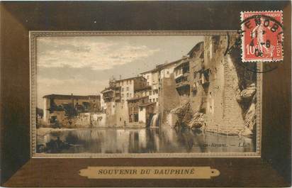 CPA FRANCE 38 "Pont en Royans, souvenir du Dauphiné"
