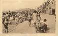 / CPA FRANCE 62 "Wimereux, la digue et la plage" / VOITURE D'ENFANT