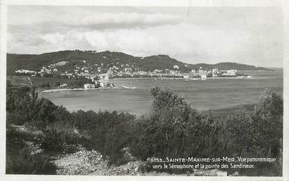 CPSM FRANCE 83 "Sainte Maxime sur Mer, vue panoramique"