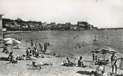 CPSM FRANCE 83 "Sainte Maxime sur Mer, les plages"