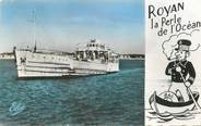 17 Charente Maritime / CPSM FRANCE 17 "Royan, le bac de la pointe de Grave" / BATEAU