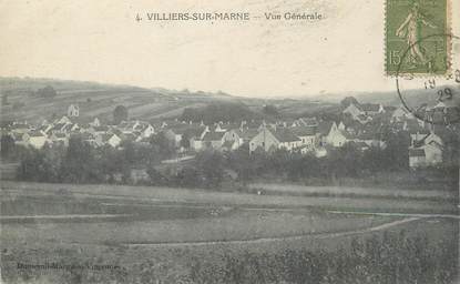/ CPA FRANCE 02 "Villiers sur Marne, vue générale"