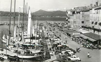 CPSM FRANCE 83 "Saint Tropez, le quai Suffren"