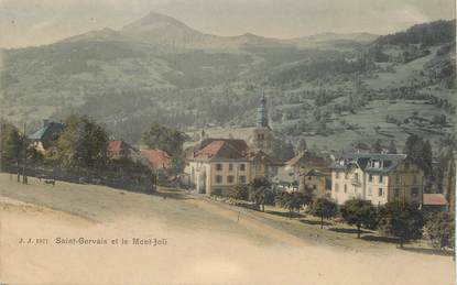 / CPA FRANCE 74 "Saint Gervais et le Mont Joli"