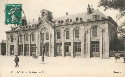 CPA FRANCE 39 "Dole, la gare"