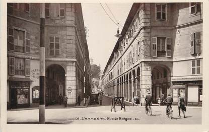 / CPSM FRANCE 73 "Chambéry, rue de Boigne"