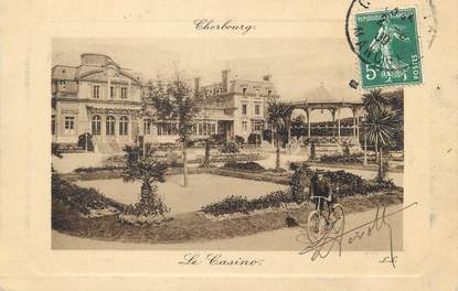 / CPA FRANCE 50 "Cherbourg, le casino"