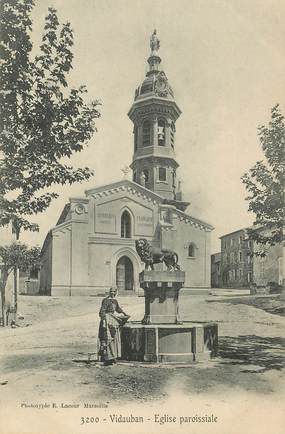 CPA FRANCE 83 "Vidauban, Eglise paroissiale "