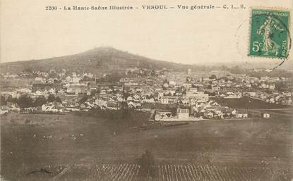 / CPA FRANCE 70 "Vesoul, vue générale "