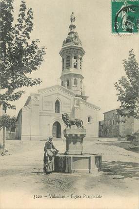 CPA FRANCE 83 "Vidauban, Eglise  paroissiale "