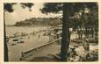 / CPA FRANCE 83 "Cavalaire sur Mer, la plage et terrasse de l'hôtel des Bains"