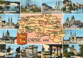 61 Orne / CPSM FRANCE 61 "Orne" /  CARTE GEOGRAPHIQUE