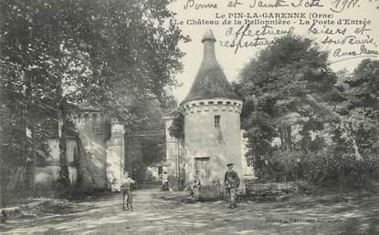 / CPA FRANCE 61 "Le Pin La Garenne, le château de la Pellonnière"