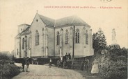 61 Orne / CPA FRANCE 61 "Saint evroult Notre Dame du Bois, l'église"