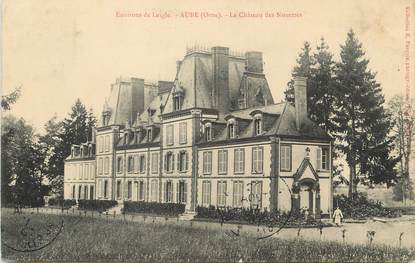 / CPA FRANCE 61 "Aube, environs de Laigle, le château des Nouettes"