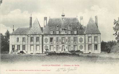 / CPA FRANCE 61 "Glos la Perrière, château de Boële"