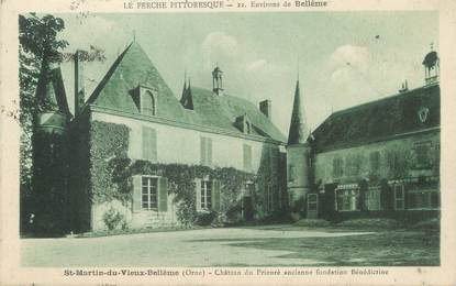 / CPA FRANCE 61 "Saint Martin du vieux Bellême, château du Prieuré"