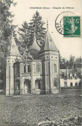 / CPA FRANCE 61 "Chandai, chapelle du château"