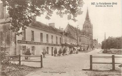 / CPA FRANCE 61 "Le Pin la Garenne, entrée du bourg"