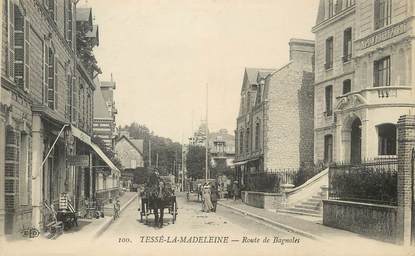 / CPA FRANCE 61 "Tessé La Madeleine, route de Bagnoles"