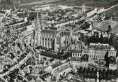 61 Orne / CPSM FRANCE 61 "Sees, vue aérienne, cathédrale et palais Episcopal"