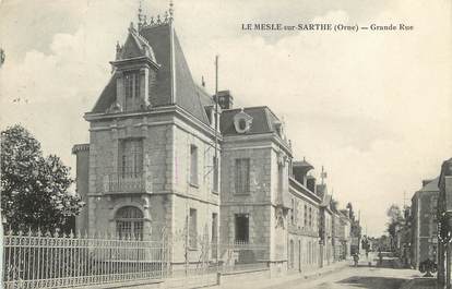 / CPA FRANCE 61 "Le Mesle sur Sarthe, grande rue"