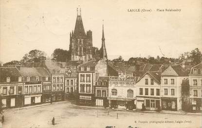 / CPA FRANCE 61 "Laigle, place Boislandry"