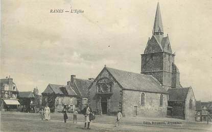 / CPA FRANCE 61 "Ranes, l'église"