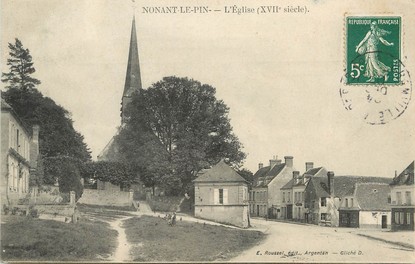 / CPA FRANCE 61 "Nonant le Pin, l'église"