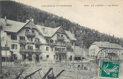 / CPA FRANCE 15 "Le Lorian, les hôtels"