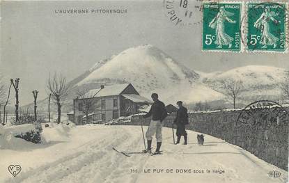 / CPA FRANCE 63 "Le Puy de Dome sous la neige"