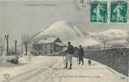 63 Puy De DÔme / CPA FRANCE 63 "Le Puy de Dome sous la neige"