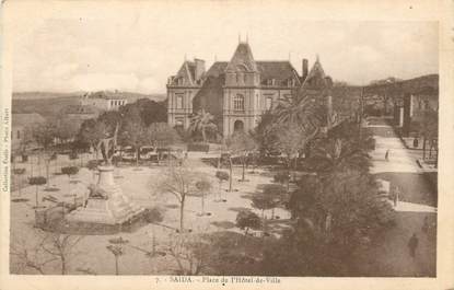 CPA ALGERIE "Saïda, Place de l'Hotel de ville"