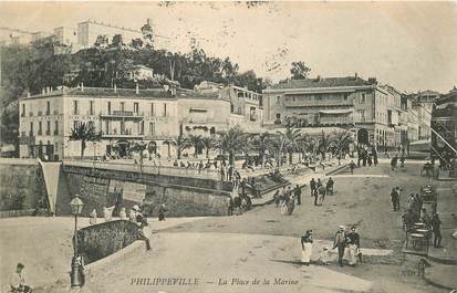 CPA ALGERIE "Philippeville, la place de la Marine "