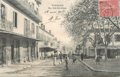 CPA ALGERIE "Tlemcen, rue Sdi Bel Abbès"