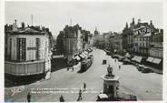 63 Puy De DÔme / CPSM FRANCE 63 "Clermont Ferrand, place Gaillard, rue du 11 Novembre et av des Etats Unis"