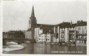 09 Ariege / CPSM FRANCE 09 "Saint Girons, les bords du Salat "