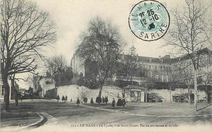 / CPA FRANCE 72 "Le Mans, le Lycée, rue Saint Ouen"