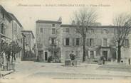 26 DrÔme / CPA FRANCE 26 "Saint Paul Trois Châteaux, place d'Esplan"