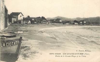 CPA FRANCE 83 "Les Lecques sur Mer"