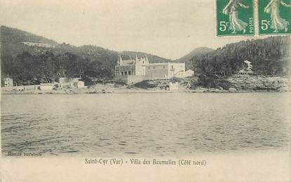 CPA FRANCE 83 "Saint Cyr sur Mer, villa des Baumelles"
